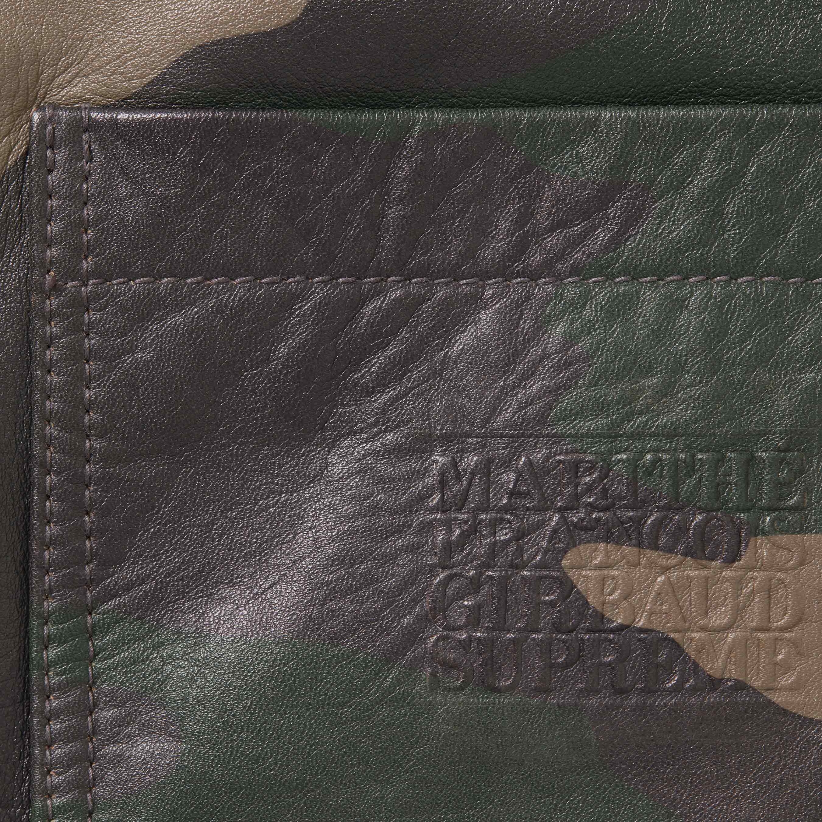 Supreme®/Marithé + François Girbaud Shuttle Tape Leather Cargo Pant view 12